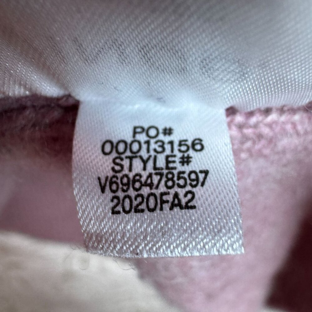Vince $395 Boiled 100% Cashmere Funnel Neck Pullover in Heather Mauve Orchid - Picture 6 of 7